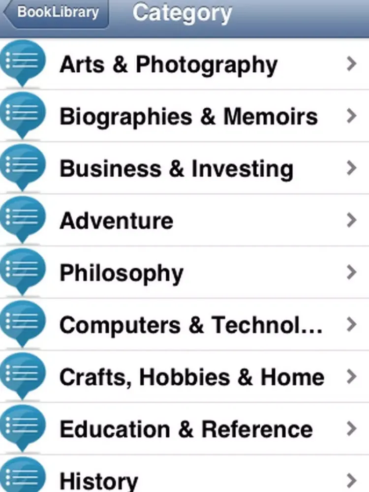 Captures d'écran de 1000000+ FREE Ebooks iPad 