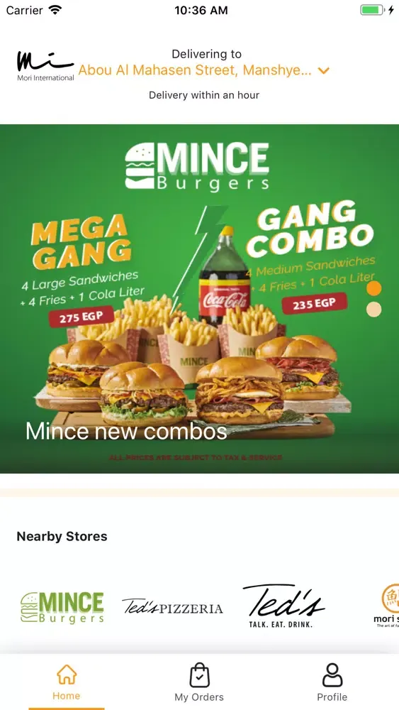 MI Eats应用截图