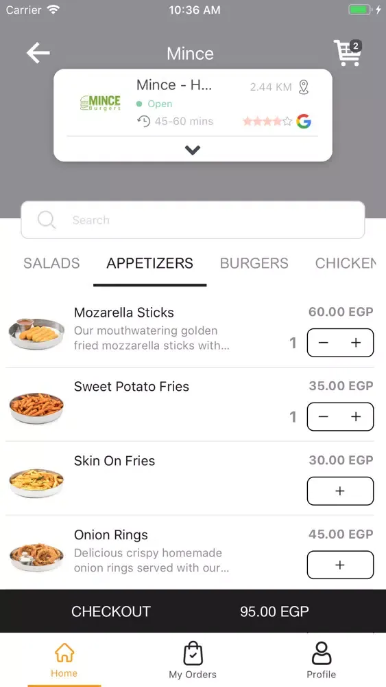 MI Eats应用截图