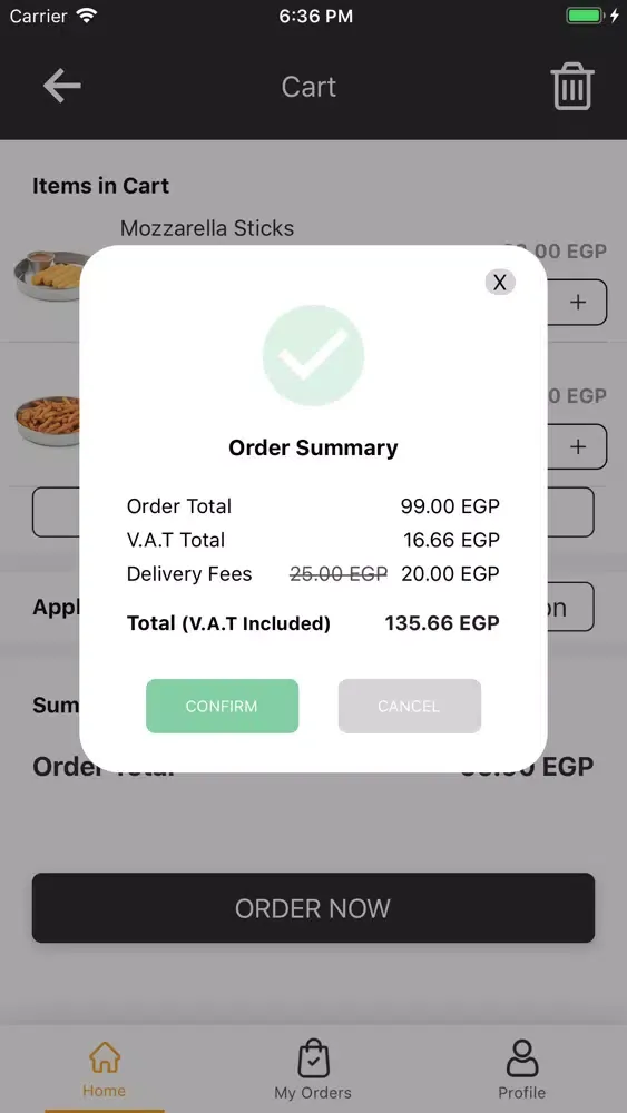 MI Eats应用截图