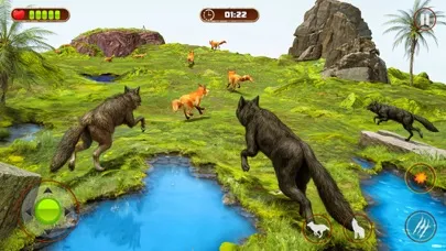 Wild Wolf War: Animal Games 3D应用截图