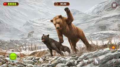Wild Wolf War: Animal Games 3D应用截图