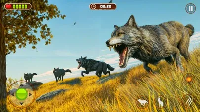 Wild Wolf War: Animal Games 3D应用截图