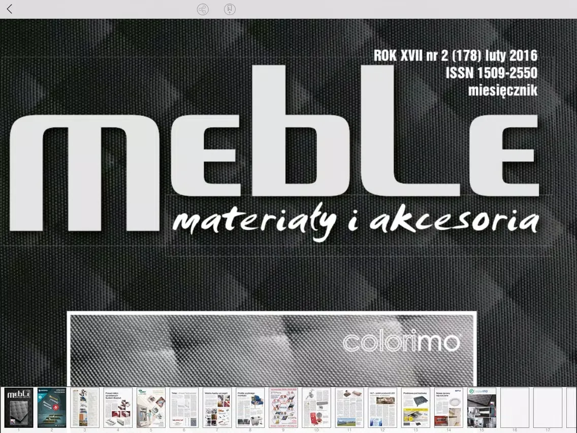 ภาพหน้าจอของ Meble, Materiały i Akcesoria iPad 