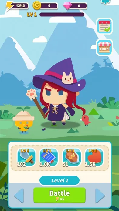 Tangkapan layar Word World - RPG