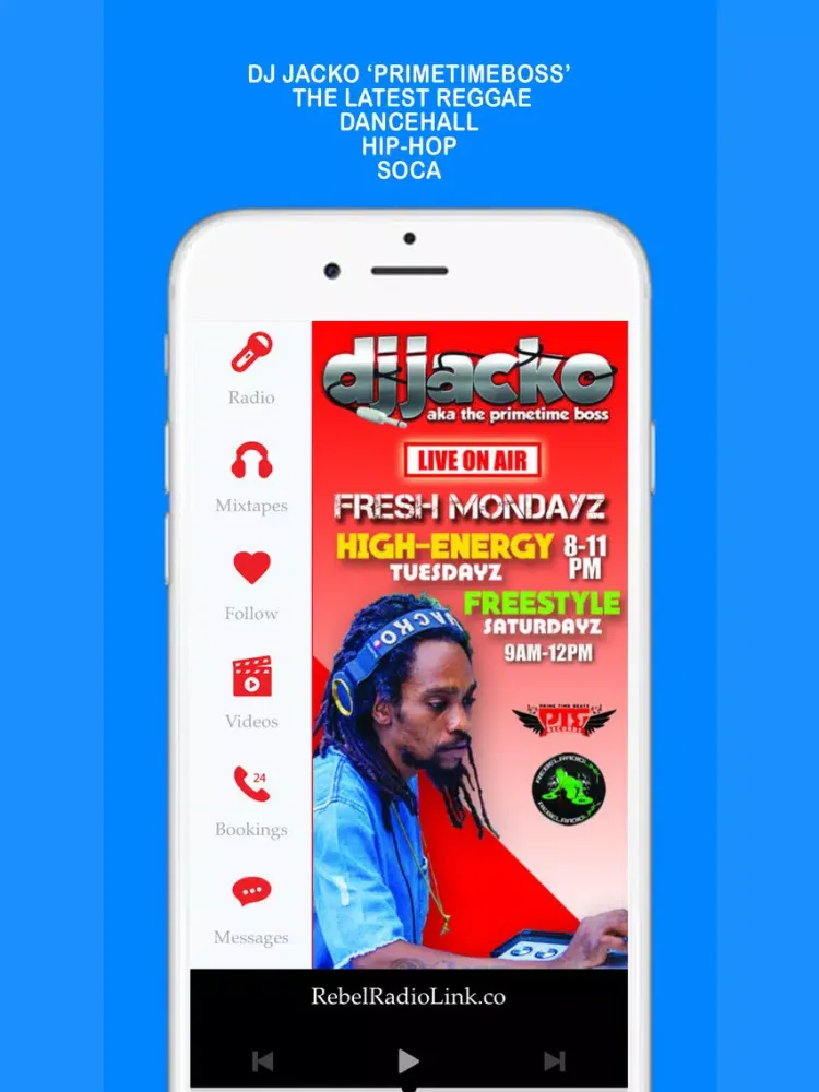 DJ JACKO iPad  سکرین شاٹس