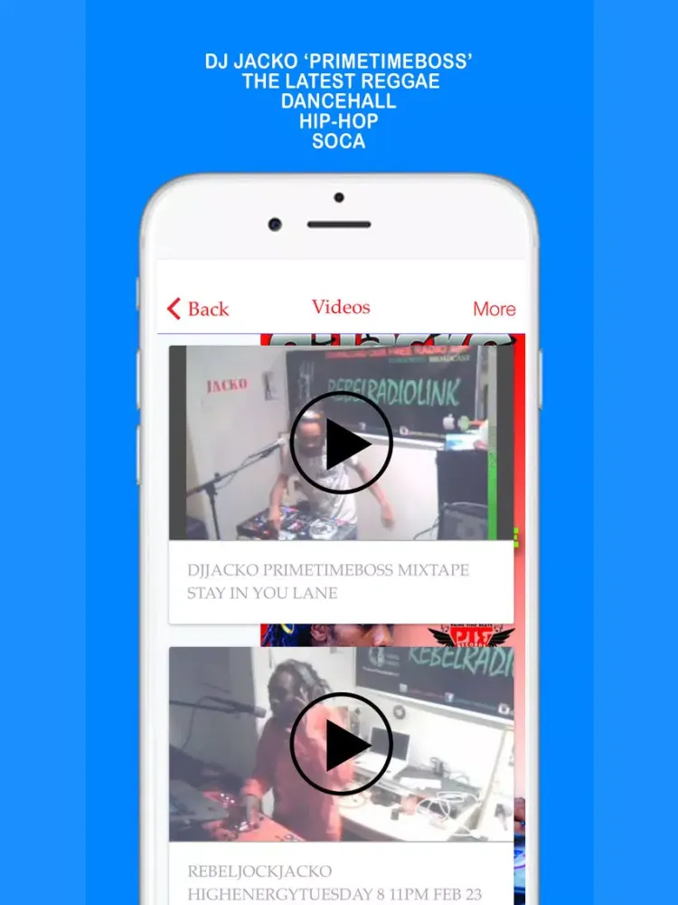 DJ JACKO iPad  سکرین شاٹس