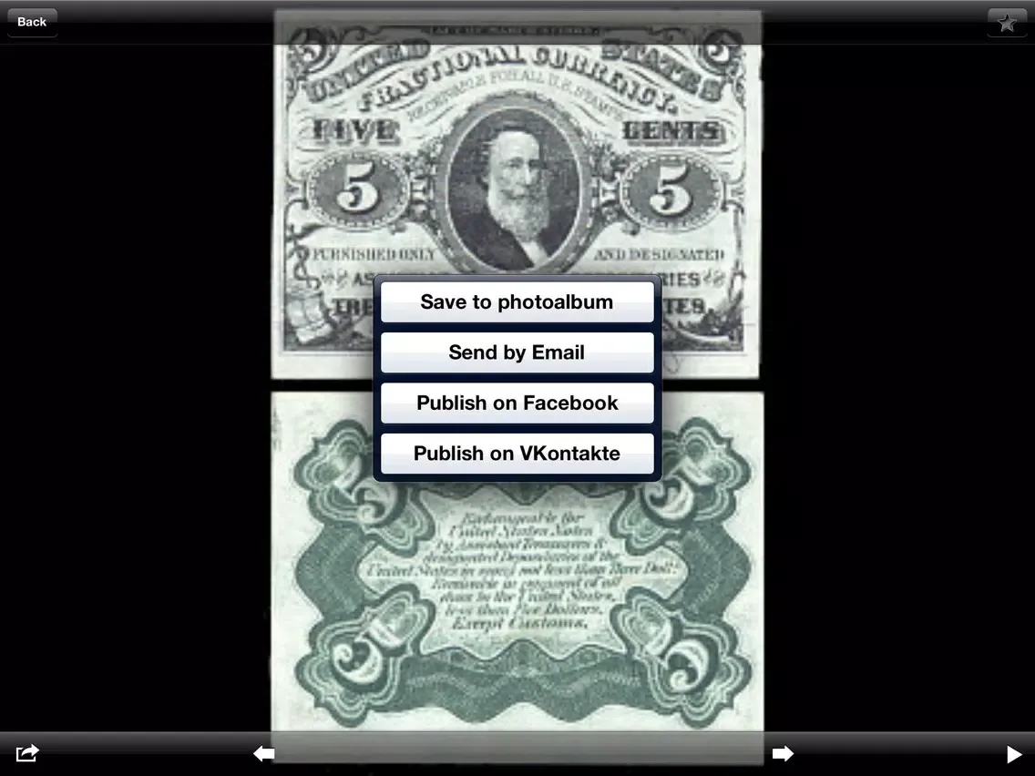 Money Gallery Free iPad 應用截圖