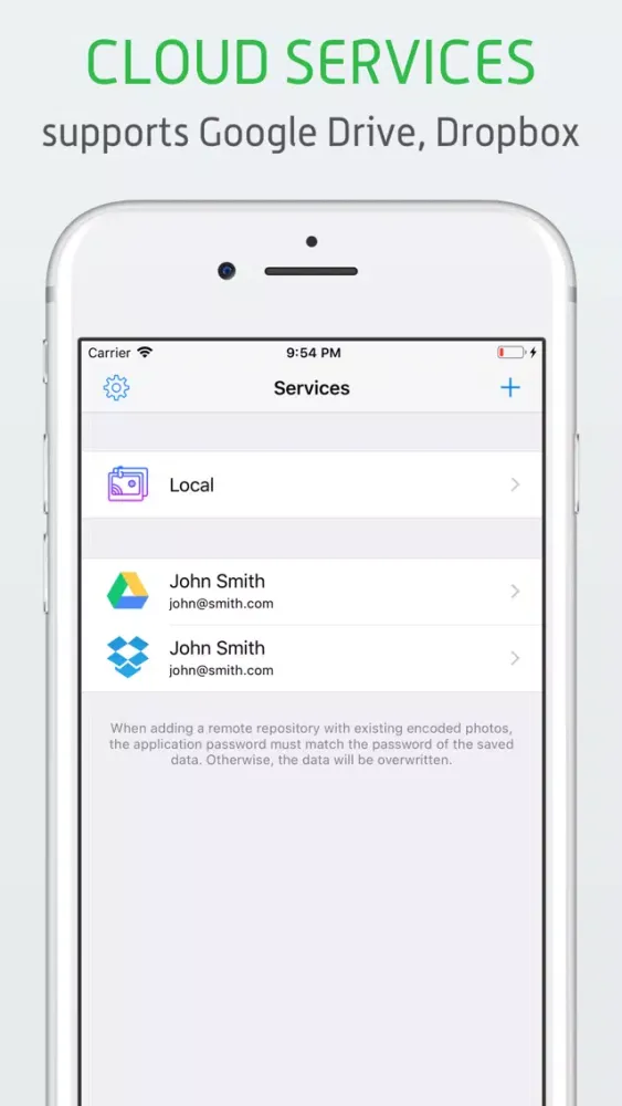 Secret Photo Storage Screenshots