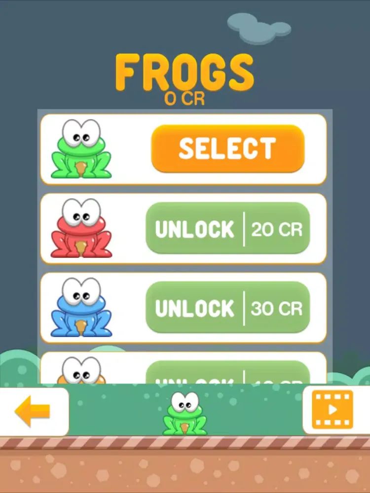 Fugly Frog iPad  سکرین شاٹس