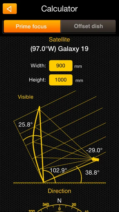 SatFinder Pro Satellite Finder Screenshots