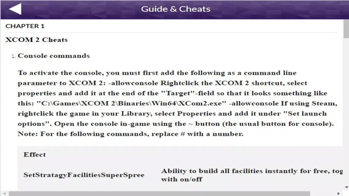 PRO - XCOM 2 Game Version Guide Screenshots