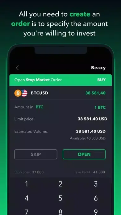 Captures d'écran de Swiper Trade