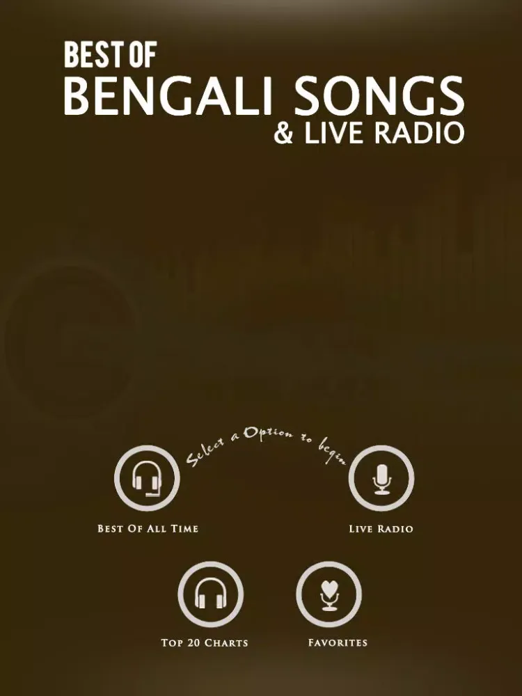 Best of Bengali Songs and Live Radio iPad  Screenshots