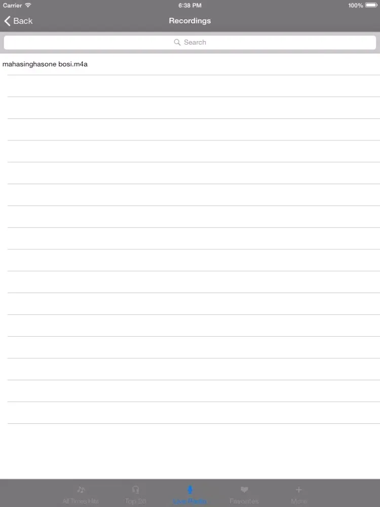 Best of Bengali Songs and Live Radio iPad  Screenshots