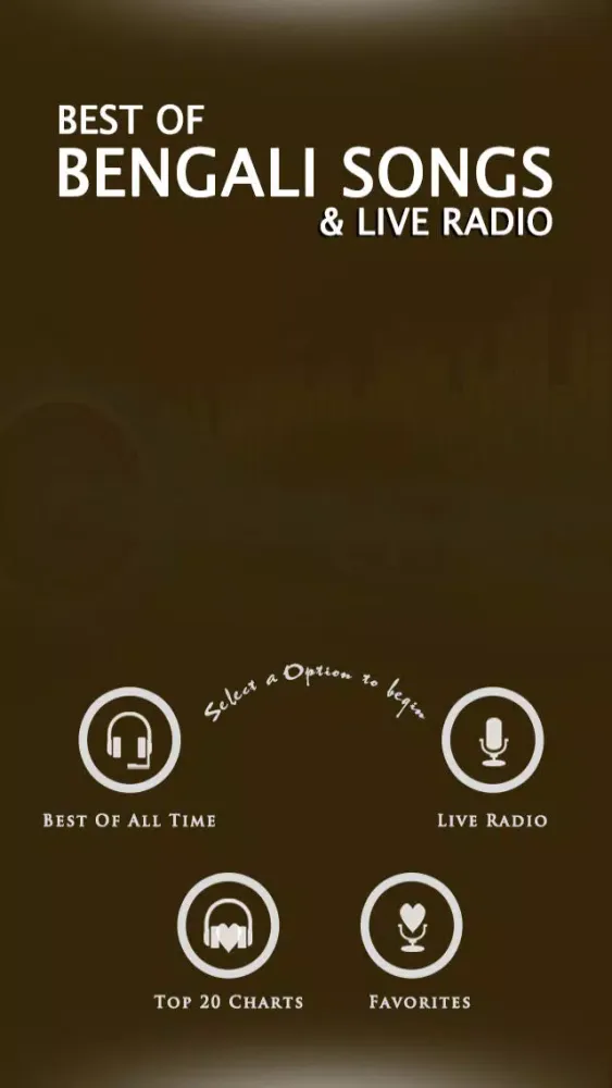 Best of Bengali Songs and Live Radio Screenshots