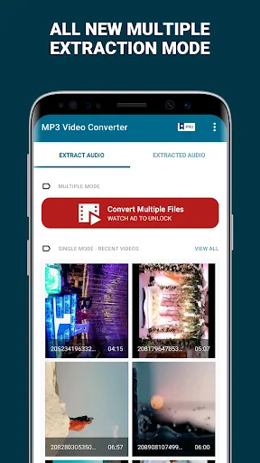 Capturas de tela do MP3 Converter - Extract Audio