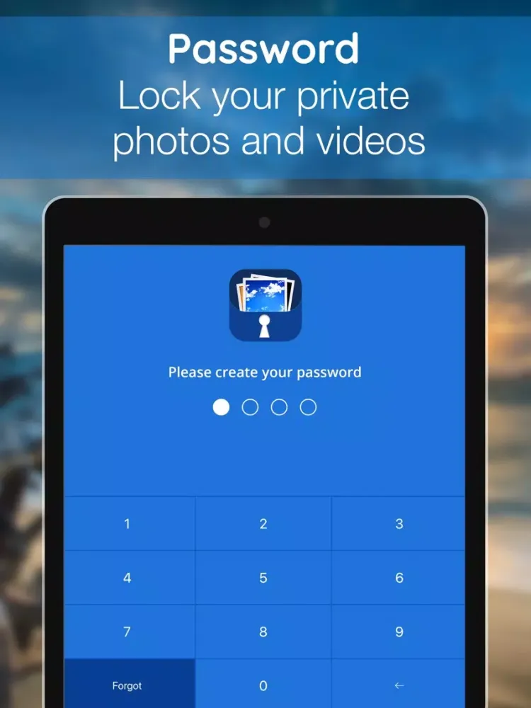 Pic Lock - Photo Video Vault iPad  スクリーンショット