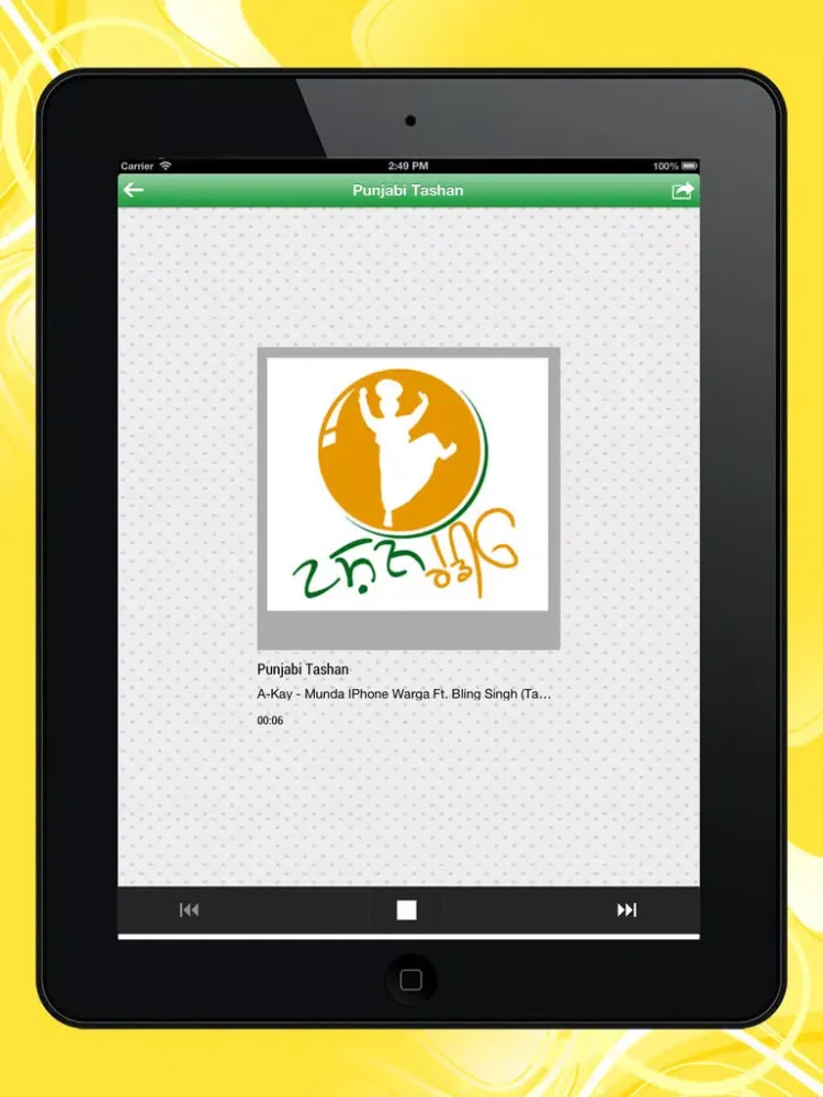 Punjabi Radio Live iPad 应用截图