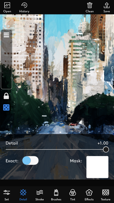 Tangkapan layar iCPainter