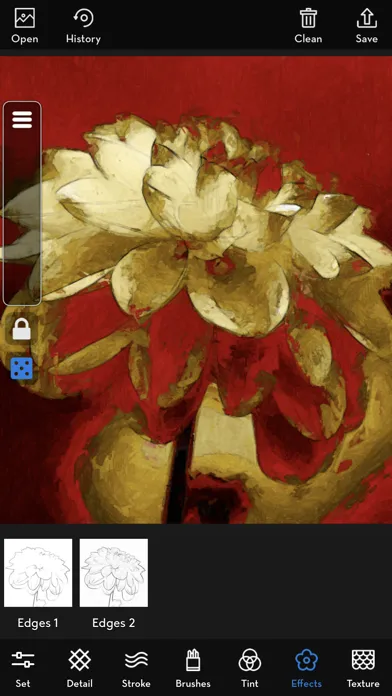 Tangkapan layar iCPainter
