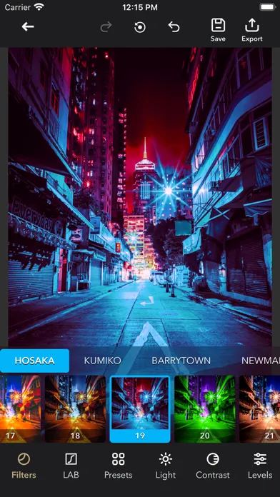 Neon Style 스크린샷