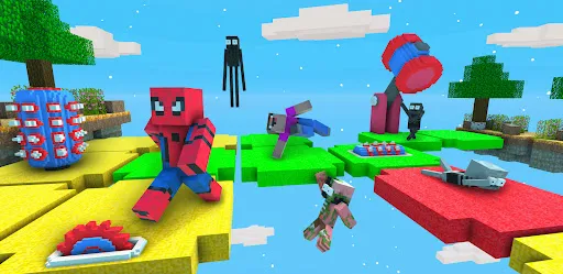 Tangkapan skrin Craft Guys: Stumble Run