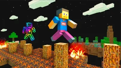 Craft Parkour : 3D Blocky Race应用截图
