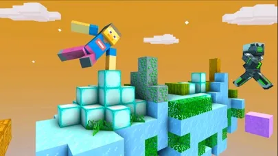 Craft Parkour : 3D Blocky Race应用截图