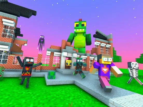 Craft School : Monster World iPad  Ekran Görüntüleri