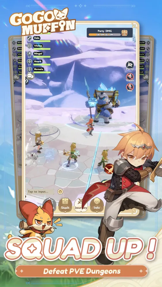 Screenshot di Go Go Muffin CBT