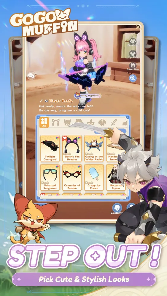 Screenshot di Go Go Muffin CBT