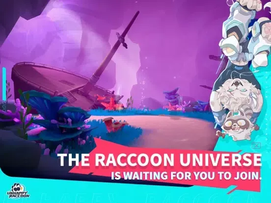 Capturas de pantalla de Unhappy Raccoon iPad 