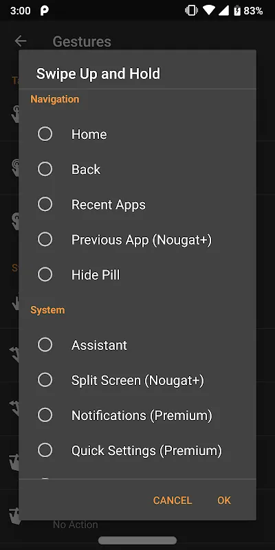 Navigation Gestures Screenshots
