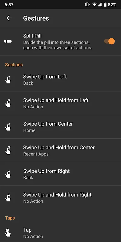 Navigation Gestures Screenshots