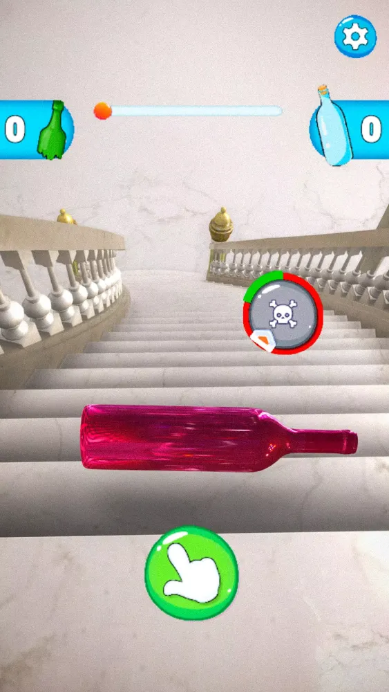 Bottle on Stairs: Rolling Down स्क्रीनशॉट