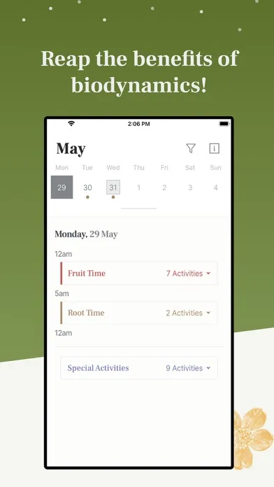 صور Biodynamic Gardening Calendar