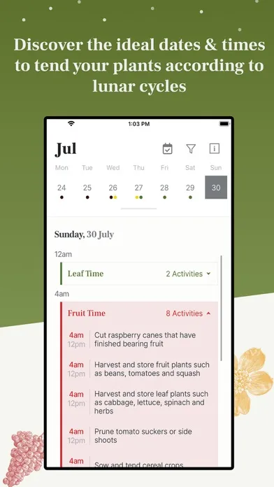 صور Biodynamic Gardening Calendar