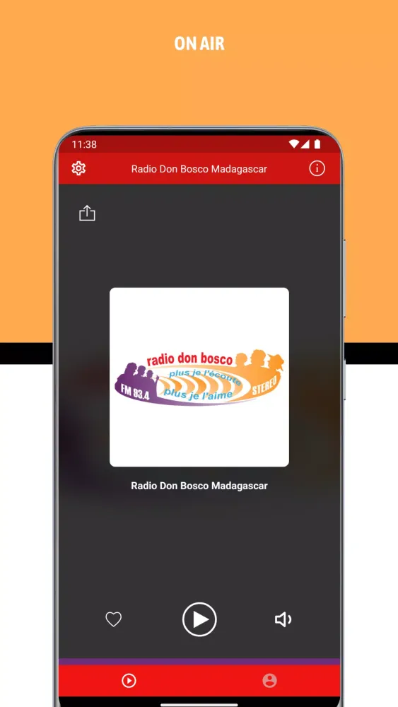 Tangkapan skrin Radio Don Bosco Madagascar