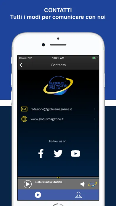Globus Network Italia Ekran Görüntüleri