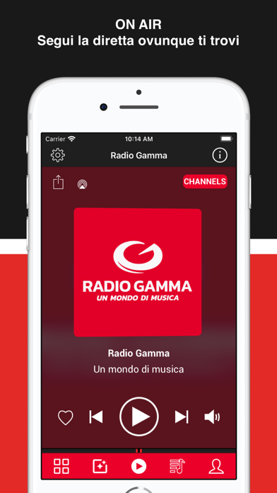 Capturas de pantalla de Radio Gamma Un Mondo Di Musica