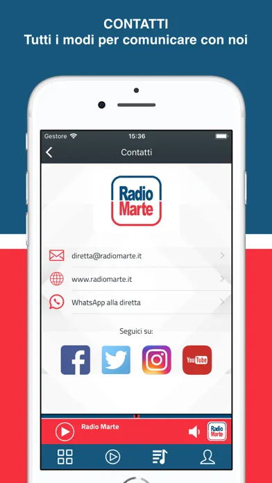 Radio Marte Stereo Ekran Görüntüleri