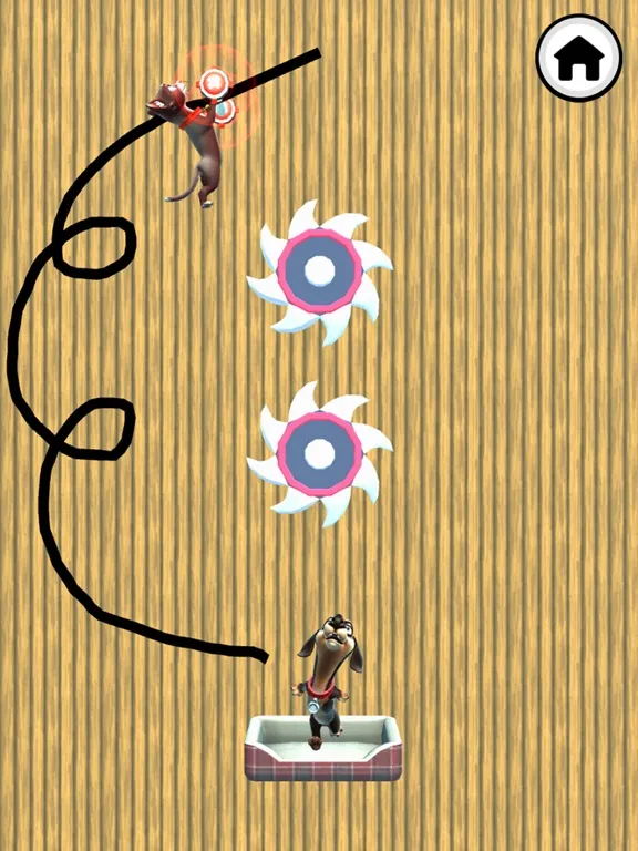 Ảnh chụp màn hình của Cat Vs Dog: Draw To Fight iPad 