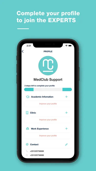ภาพหน้าจอของ MedClub