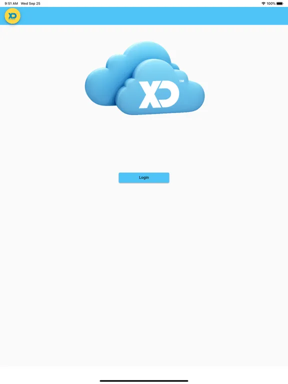 XD Cloud iPad  سکرین شاٹس