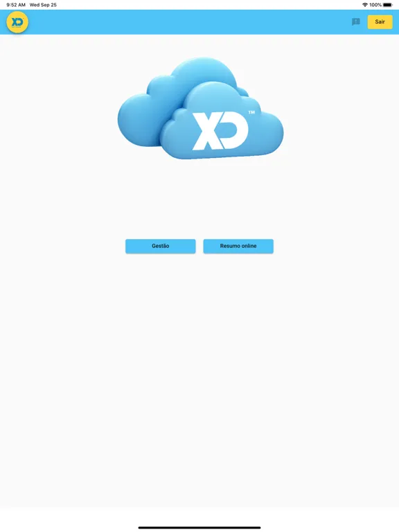 XD Cloud iPad  سکرین شاٹس