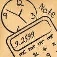 Paper Calculator & Clock