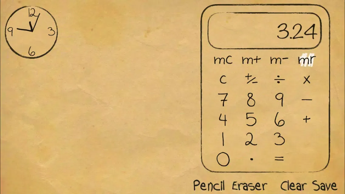 Capturas de pantalla de Paper Calculator & Clock