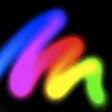RainbowDoodle - Animated rainbow glow effect