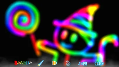 RainbowDoodle - Animated rainbow glow effect سکرین شاٹس